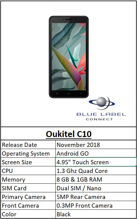 Oukitel C10